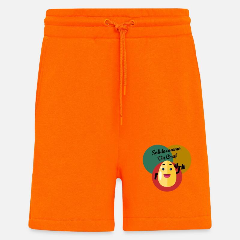 Solid as an egg - Shorts - made by SPREAD - SUNSET ORANGE