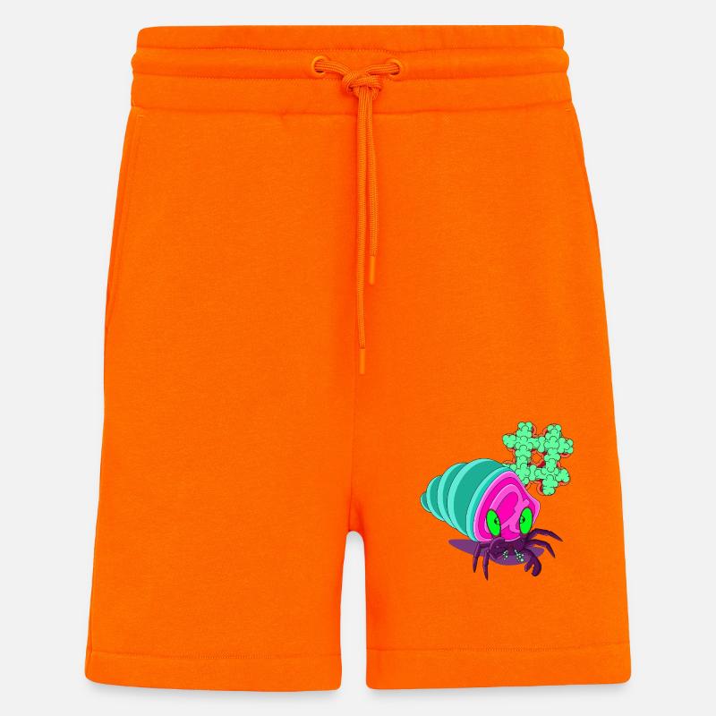 PRIMITIVE DOMÄNE - Shorts - made by SPREAD - SUNSET ORANGE