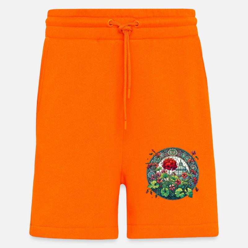 Geranien - Shorts - made by SPREAD - SUNSET ORANGE