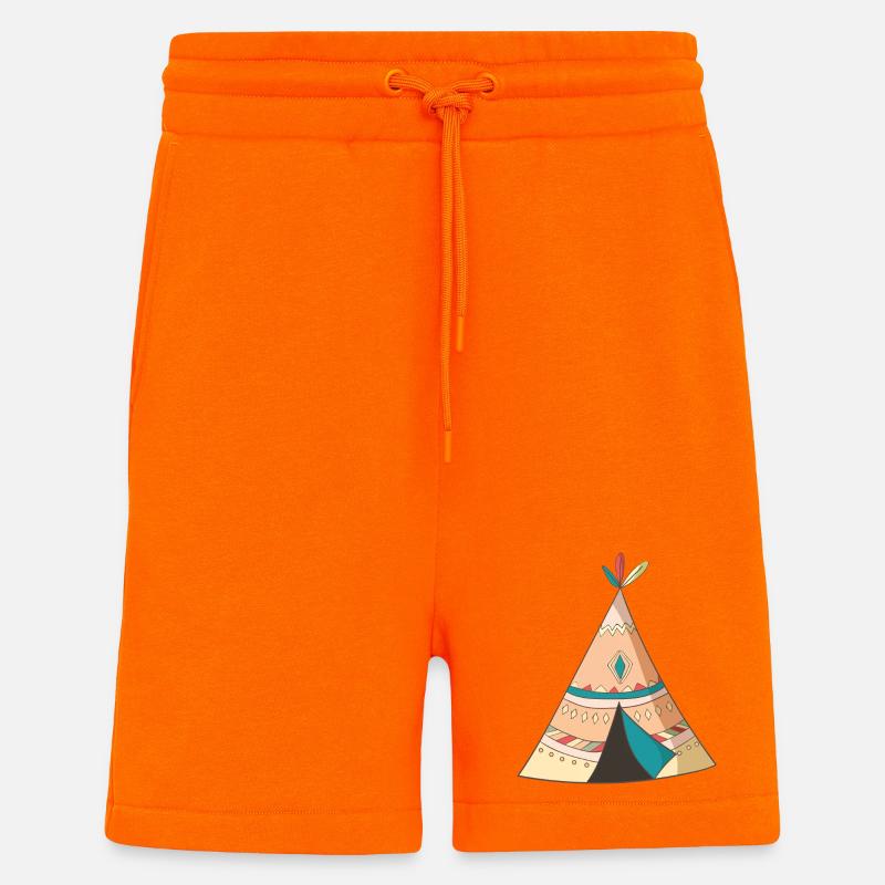 Tipi - Shorts - made by SPREAD - SUNSET ORANGE