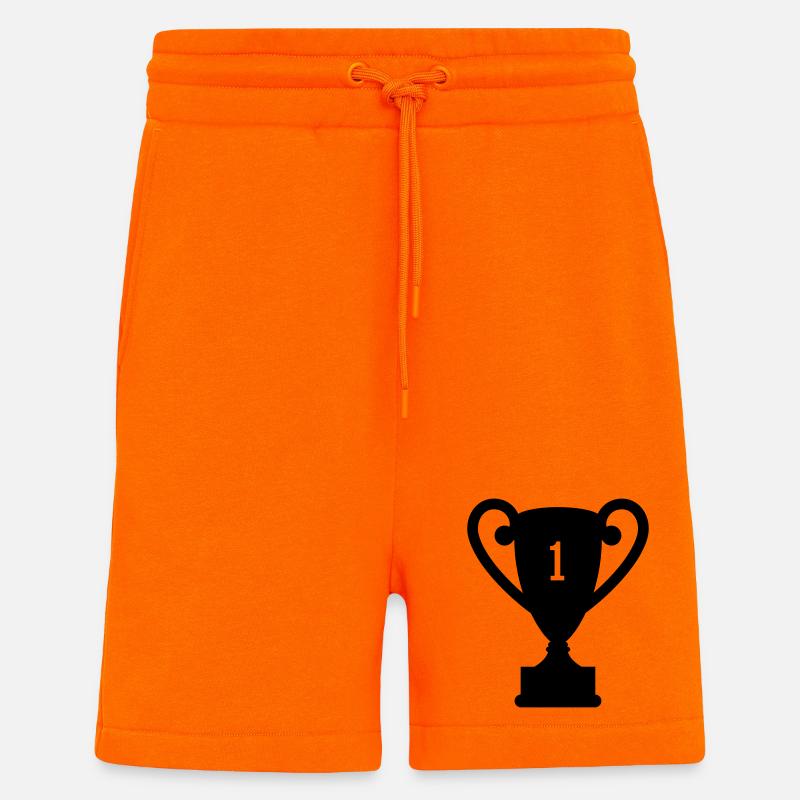 trophy Trophäe preis - Shorts - made by SPREAD - SUNSET ORANGE