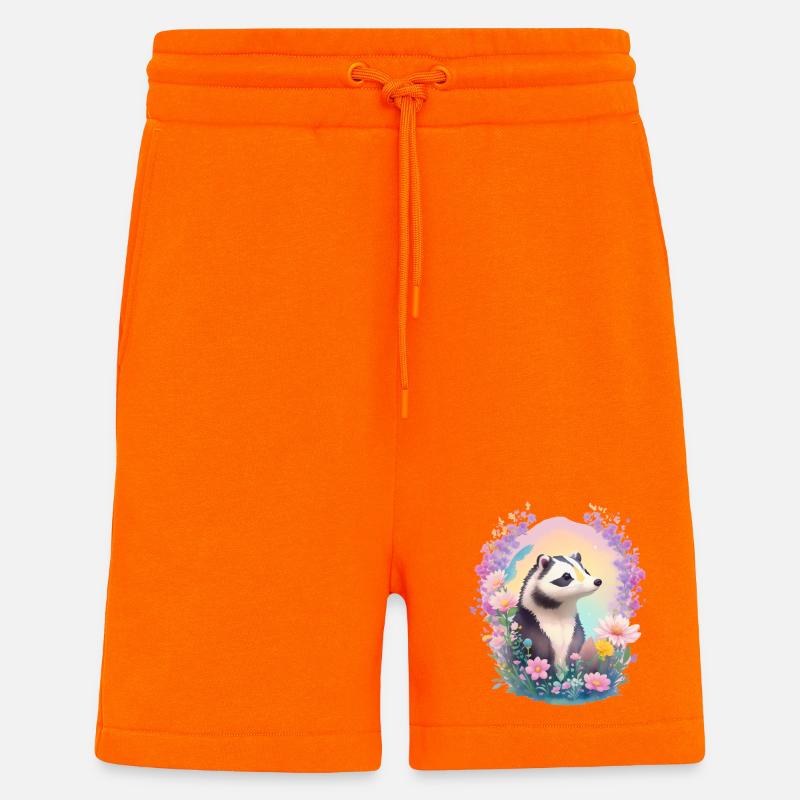 kleiner Dachs - Shorts - made by SPREAD - SUNSET ORANGE