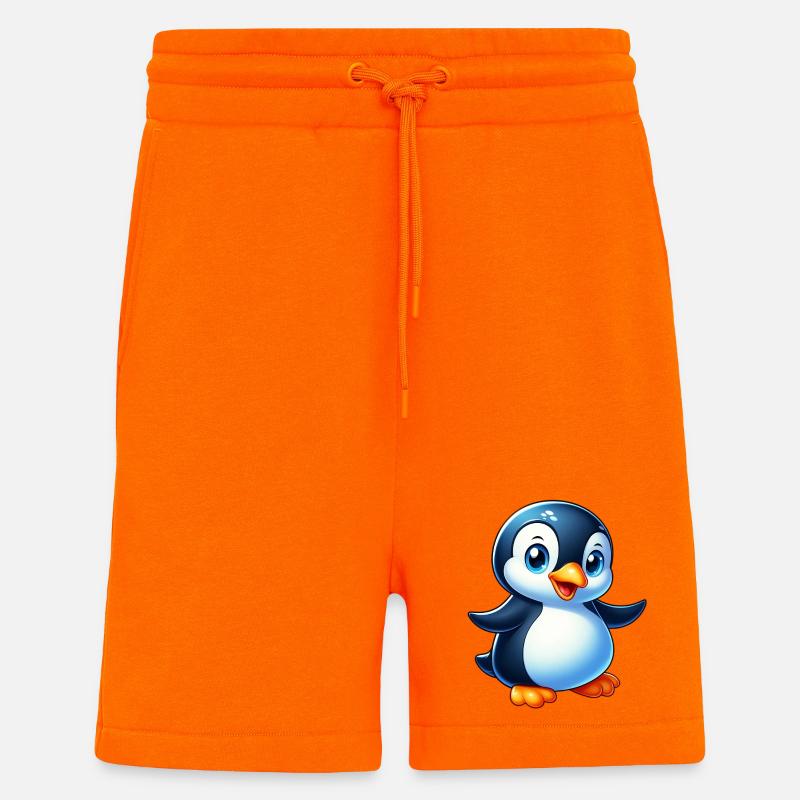 Pinguin - Shorts - made by SPREAD - SUNSET ORANGE