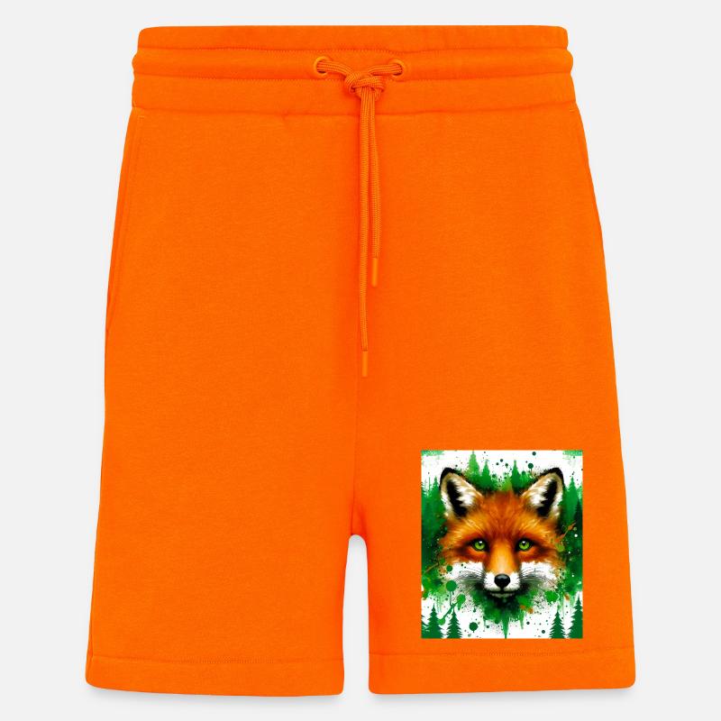 Fuchs - Shorts - made by SPREAD - SUNSET ORANGE
