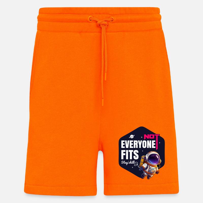 Nicht jeder passt Bleib entspannt - Shorts - made by SPREAD - SUNSET ORANGE
