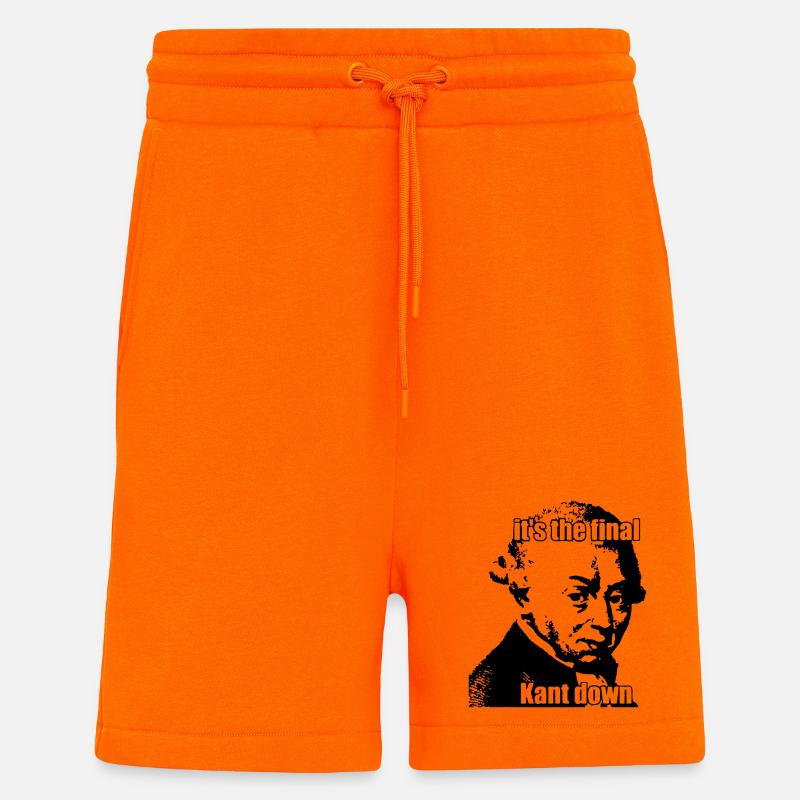 It´s the finale Kant down - Shorts - made by SPREAD - SUNSET ORANGE