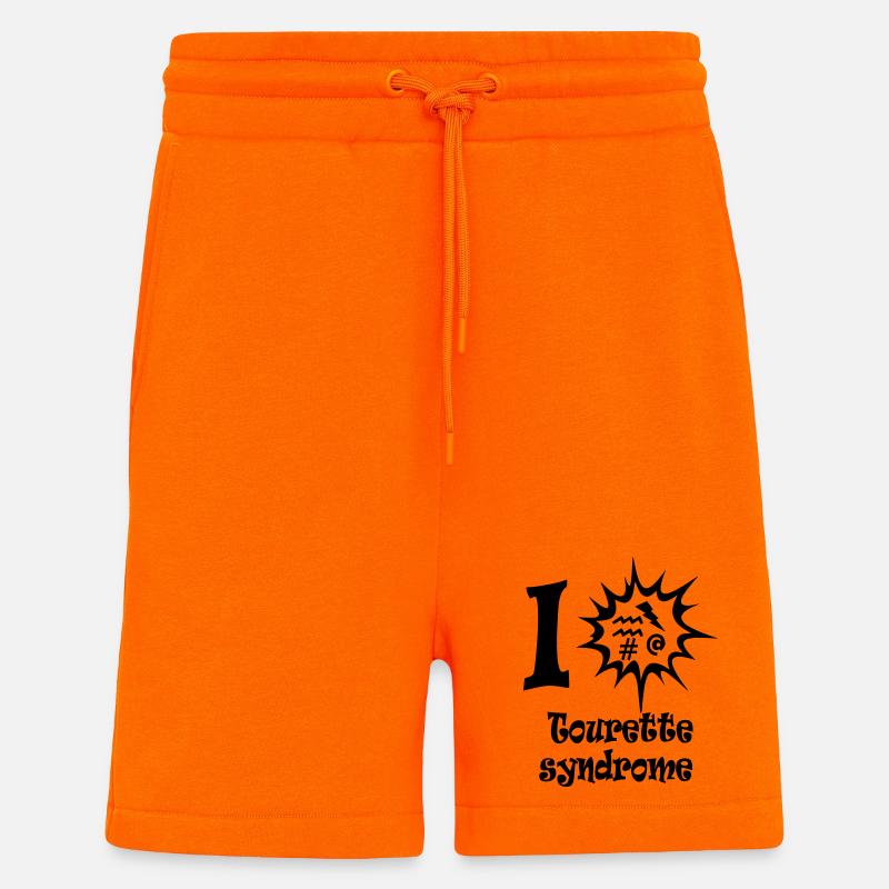 Tourette-Syndrom - Shorts - made by SPREAD - SUNSET ORANGE