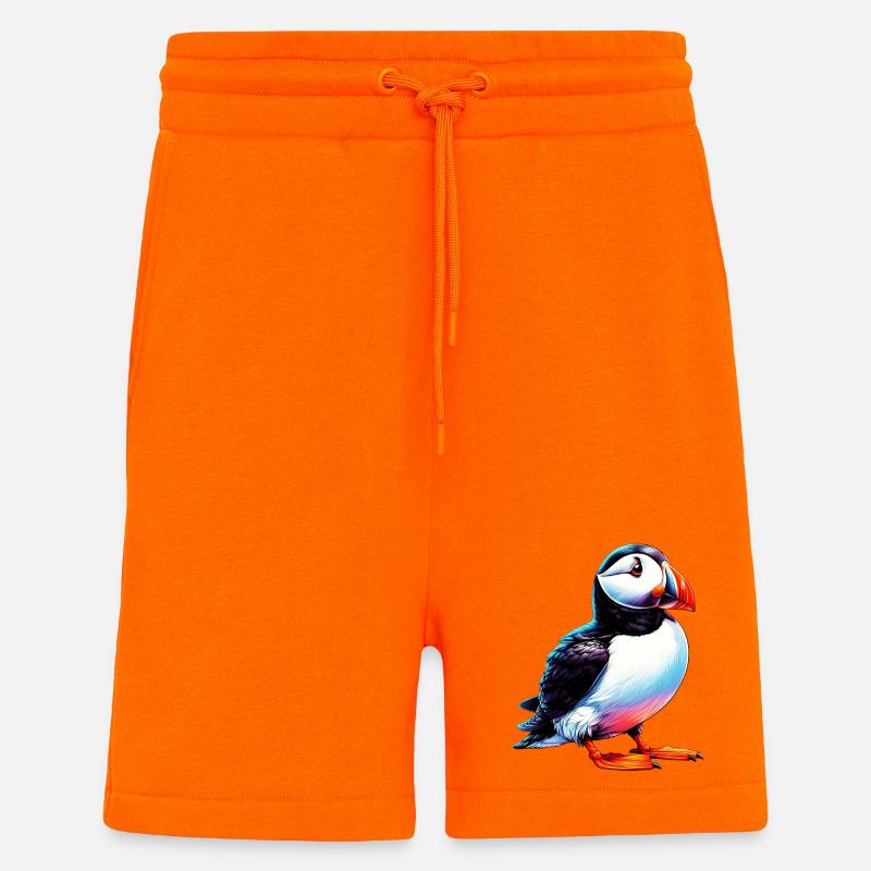 Papageitaucher - Shorts - made by SPREAD - SUNSET ORANGE