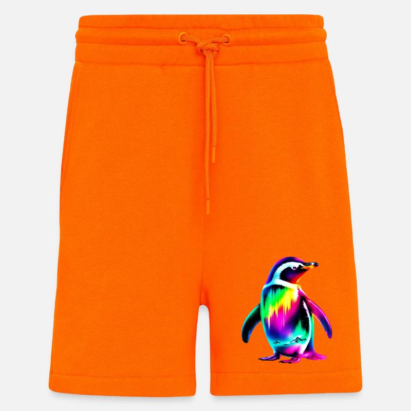 Pinguin - Shorts - made by SPREAD - SUNSET ORANGE
