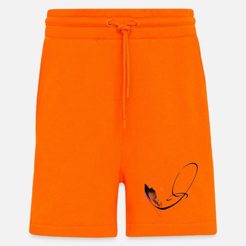 Tanz der Linien - Shorts - made by SPREAD - SUNSET ORANGE