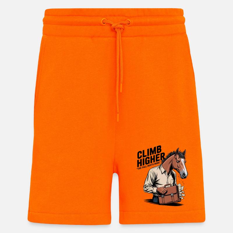 Geschäftspferd - Shorts - made by SPREAD - SUNSET ORANGE