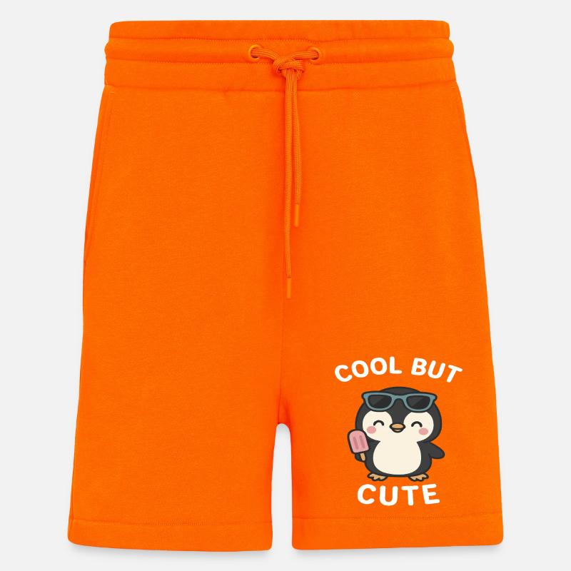 Pinguine - Shorts - made by SPREAD - SUNSET ORANGE