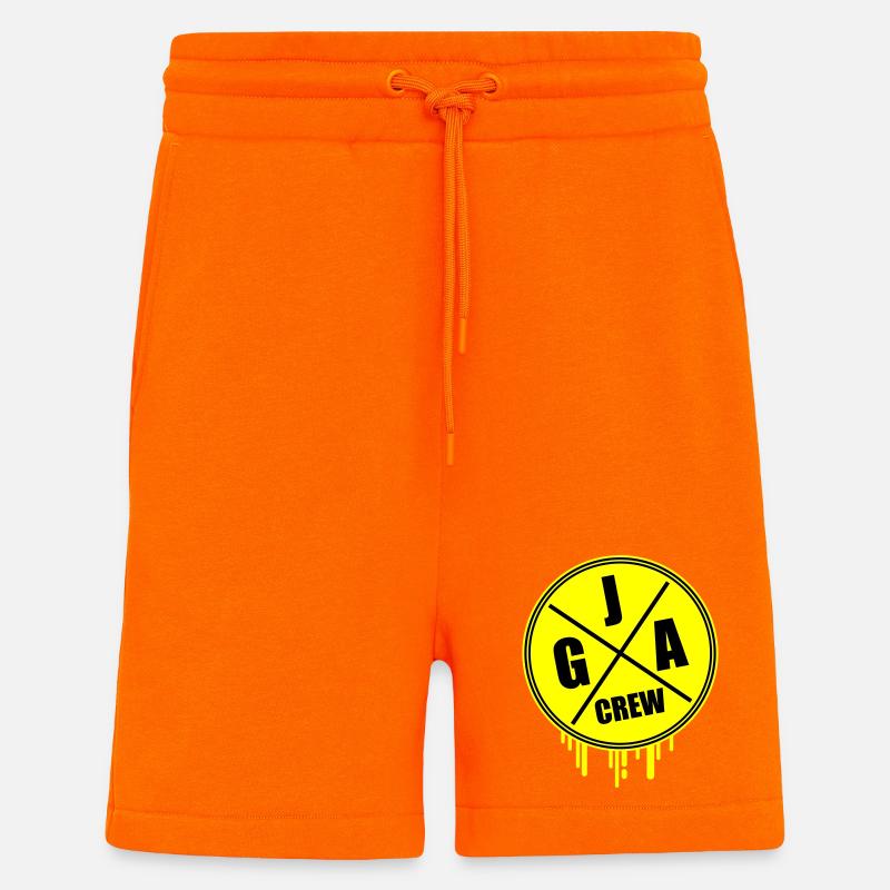 Bachelor Party Jga Crew - Shorts - made by SPREAD - SUNSET ORANGE