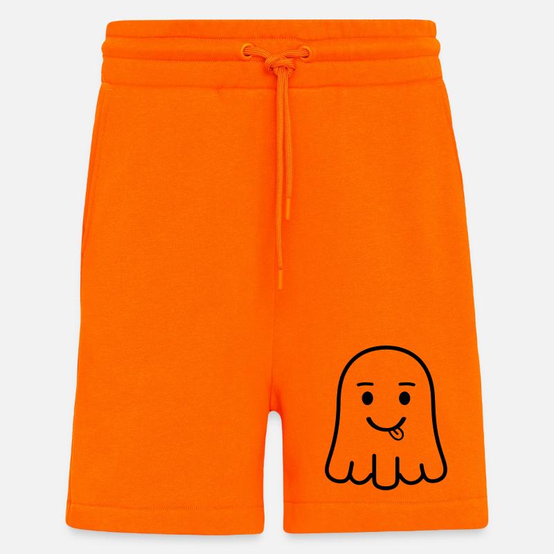 Ghost Comic - Shorts - made by SPREAD - SUNSET ORANGE