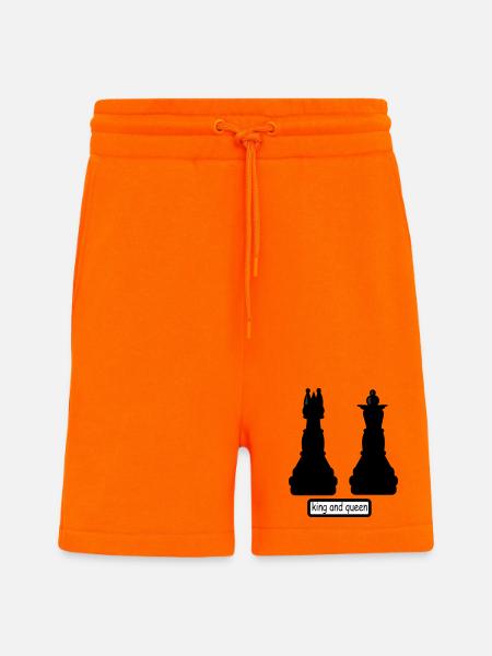 king_and_queen - Shorts - made by SPREAD - SUNSET ORANGE