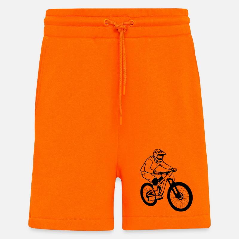 Downhill-Mountainbike - Shorts - made by SPREAD - SUNSET ORANGE