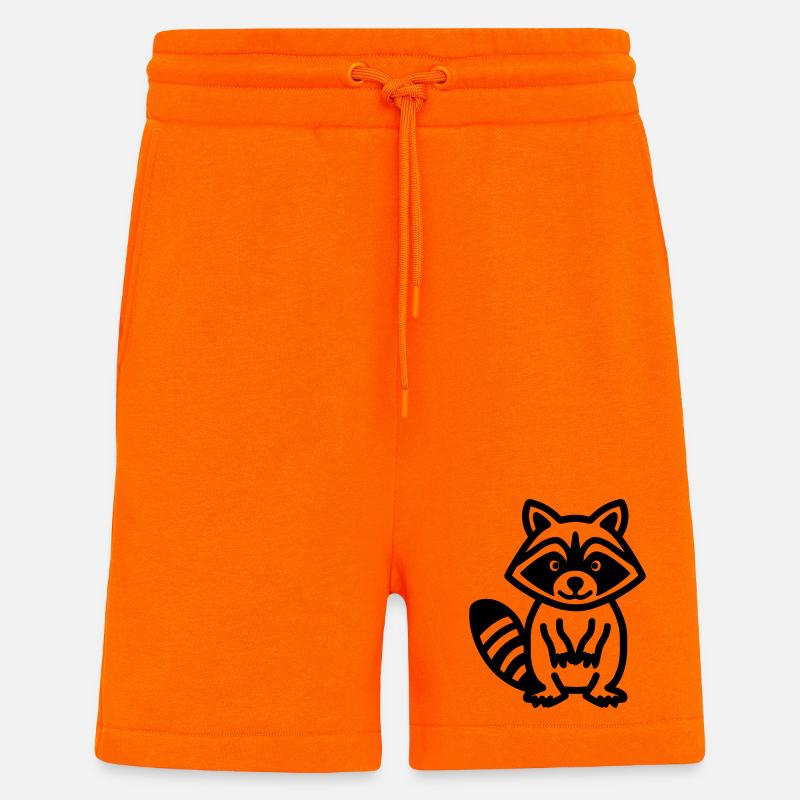 Waschbär - Shorts - made by SPREAD - SUNSET ORANGE