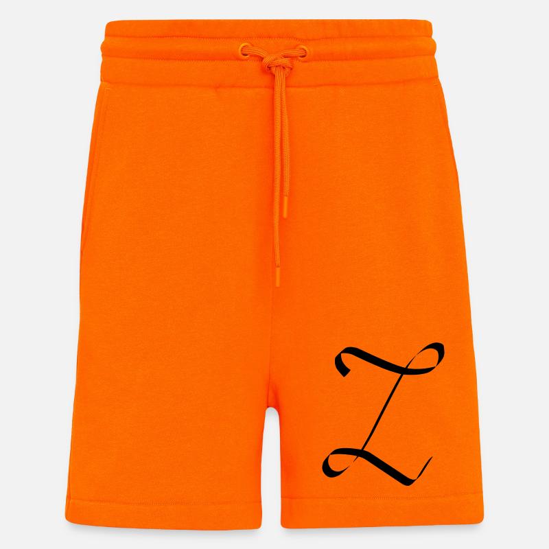 Buchstabe Z - Shorts - made by SPREAD - SUNSET ORANGE