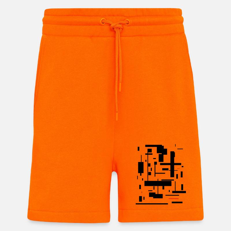 Kunst - Shorts - made by SPREAD - SUNSET ORANGE
