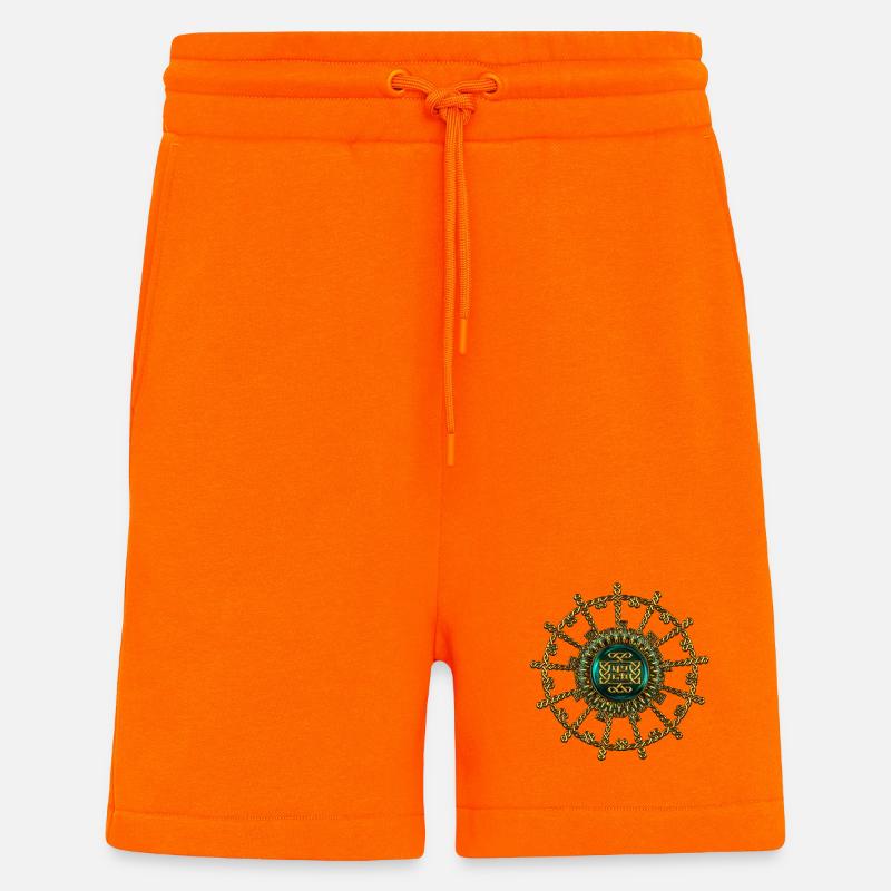 Wunderbare elegante keltische Zeichen - Shorts - made by SPREAD - SUNSET ORANGE