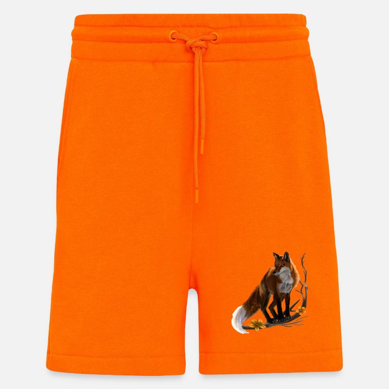 fox - Shorts - made by SPREAD - SUNSET ORANGE