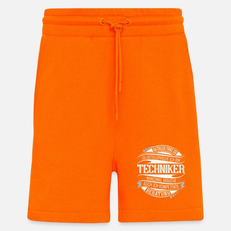 Techniker - Shorts - made by SPREAD - SUNSET ORANGE
