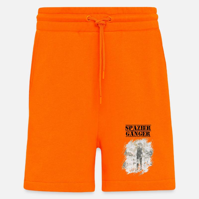Spaziergänger - Shorts - made by SPREAD - SUNSET ORANGE