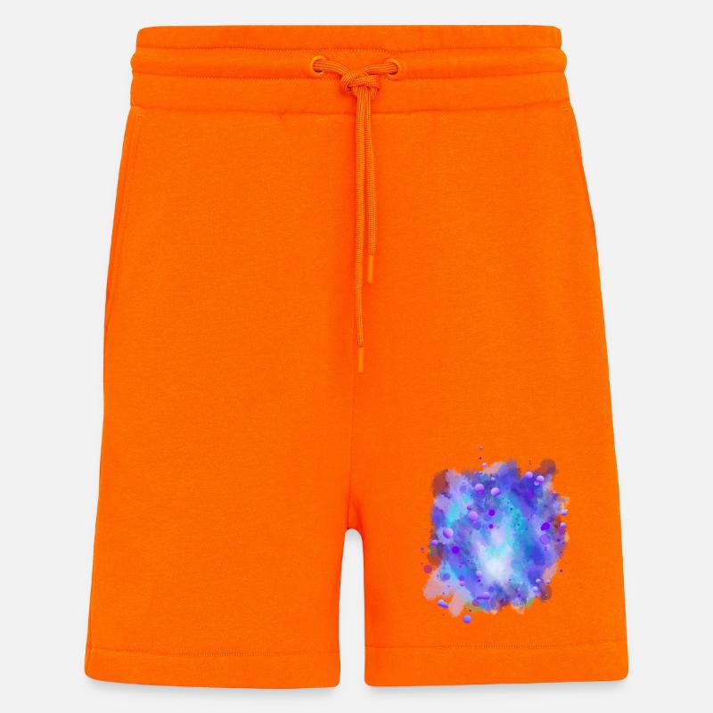 Azure Energy Sphere - Short bio décontracté fabriqué en UE - SUNSET ORANGE