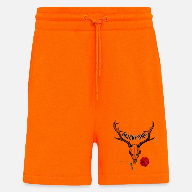 BLICKFANG Wild Rose hell - Shorts - made by SPREAD - SUNSET ORANGE