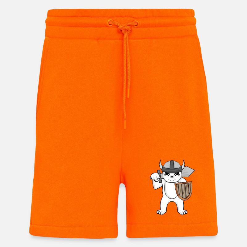 Wikinger Bär - Shorts - made by SPREAD - SUNSET ORANGE