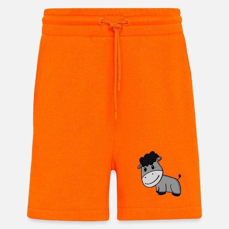 Esel - Shorts - made by SPREAD - SUNSET ORANGE