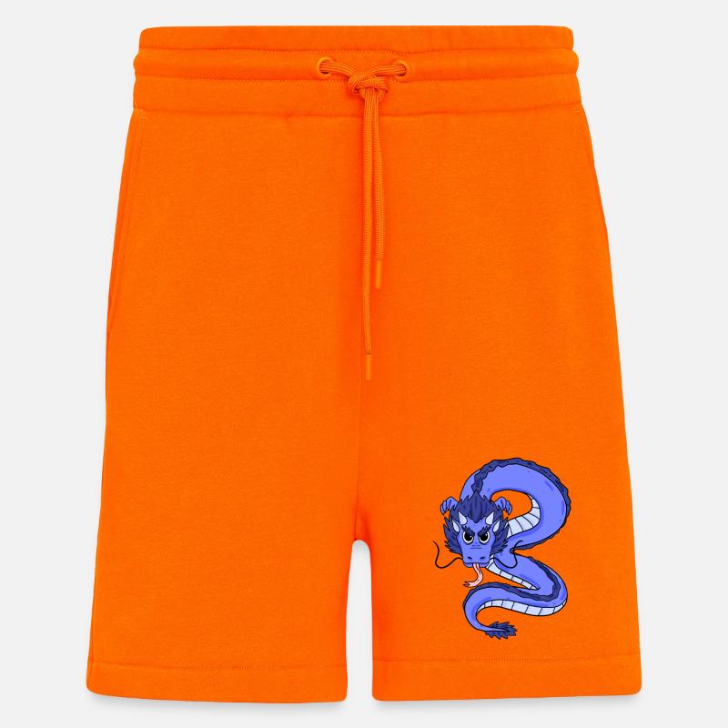 Dragon - Shorts - made by SPREAD - SUNSET ORANGE