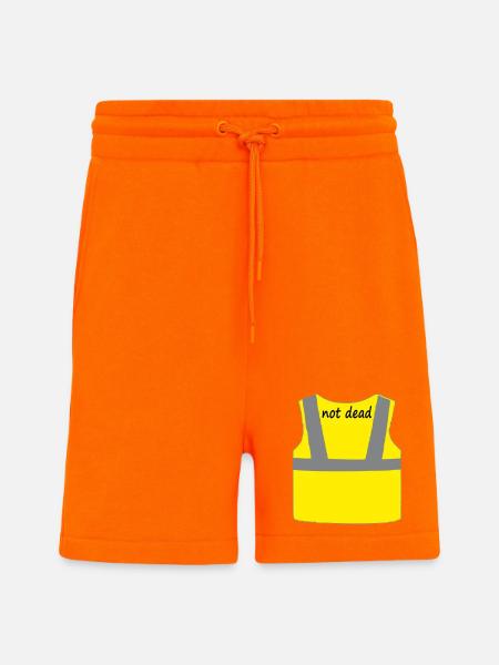 Yellow vest - Shorts - made by SPREAD - SUNSET ORANGE