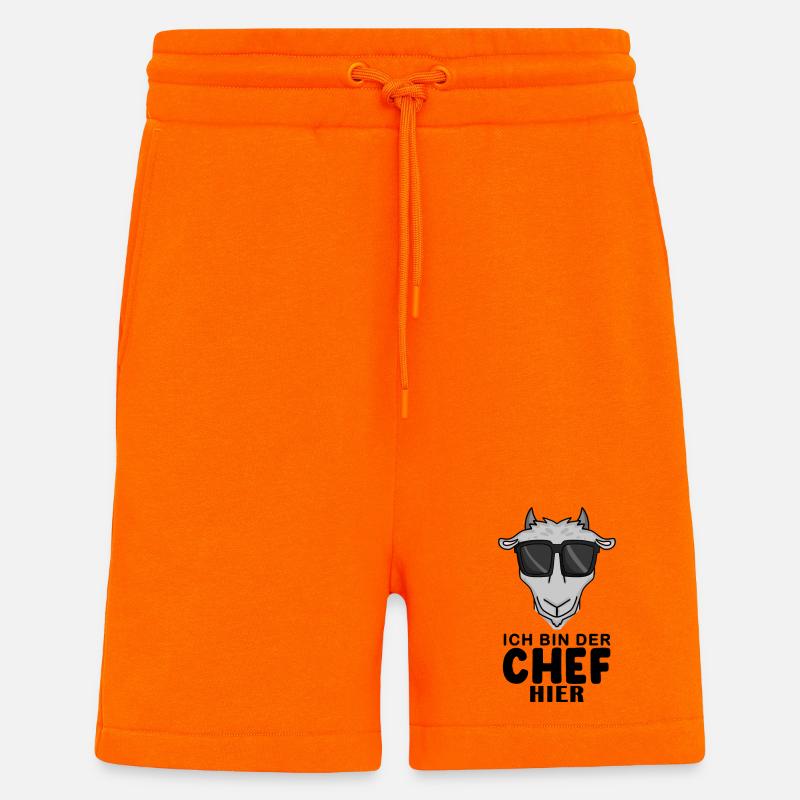 Cool Ziege Chef - Shorts - made by SPREAD - SUNSET ORANGE
