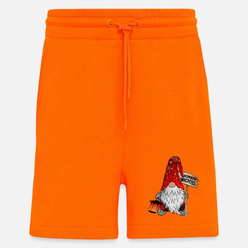 Komiker Wichtel - Shorts - made by SPREAD - SUNSET ORANGE