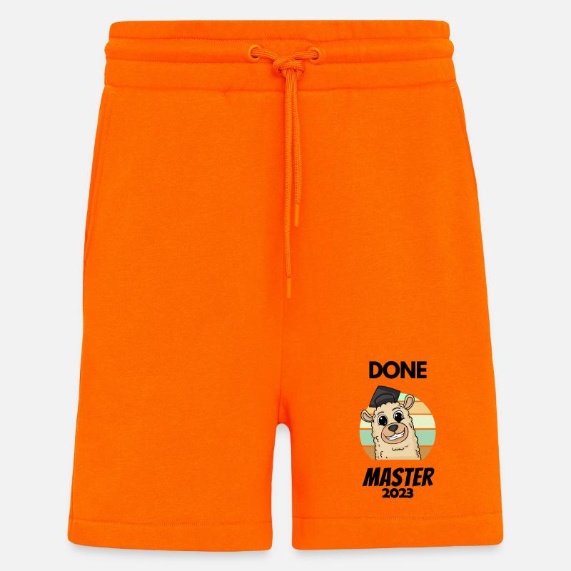 Master 2023 - Shorts - made by SPREAD - SUNSET ORANGE