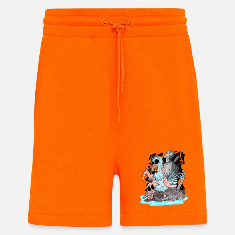 Zombie Möwe - Shorts - made by SPREAD - SUNSET ORANGE