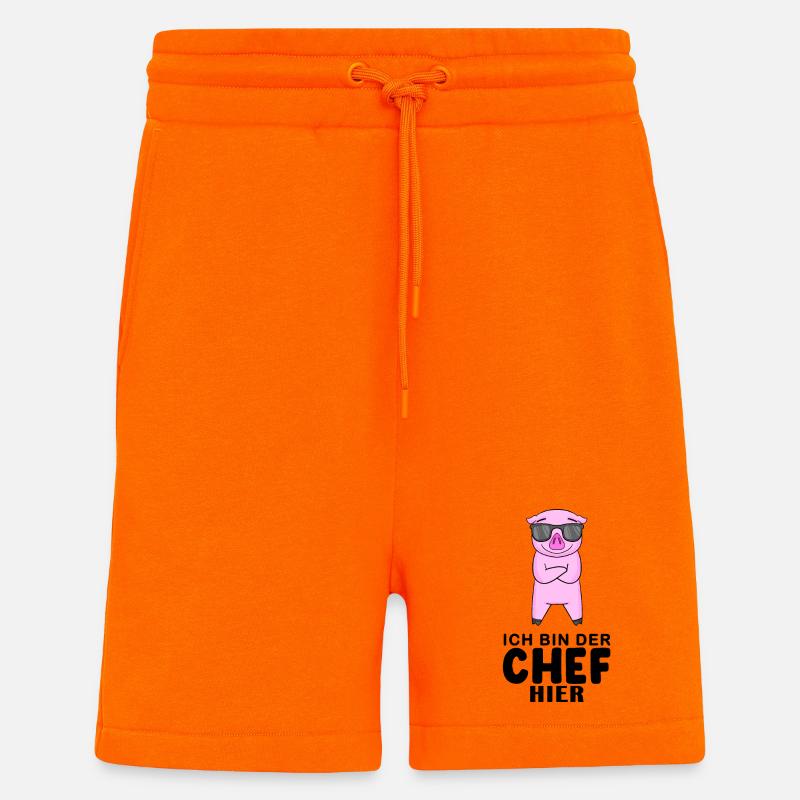 Chef Spruch - Shorts - made by SPREAD - SUNSET ORANGE