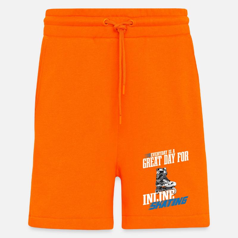Inline Skating - Shorts - made by SPREAD - SUNSET ORANGE
