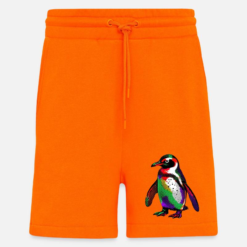 Pinguin - Shorts - made by SPREAD - SUNSET ORANGE