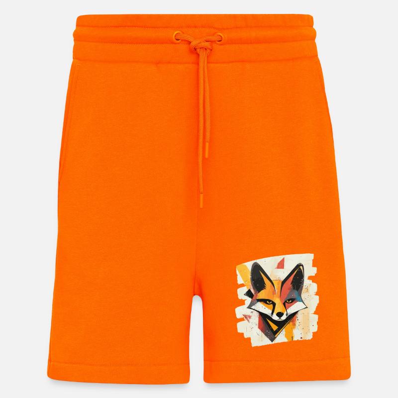 Fuchs - Shorts - made by SPREAD - SUNSET ORANGE