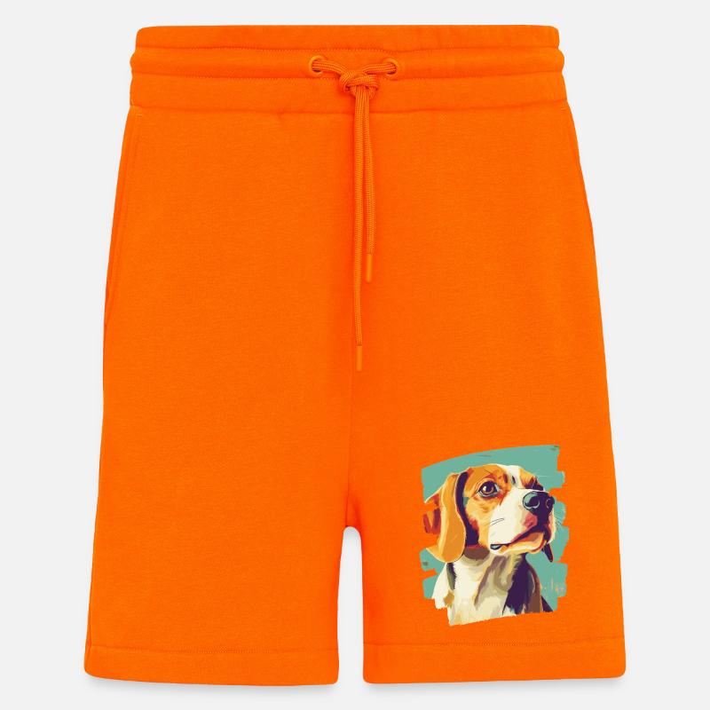 Beagle - Shorts - made by SPREAD - SUNSET ORANGE