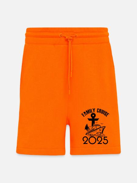 Family cruise 2025 - Shorts - made by SPREAD - SUNSET ORANGE
