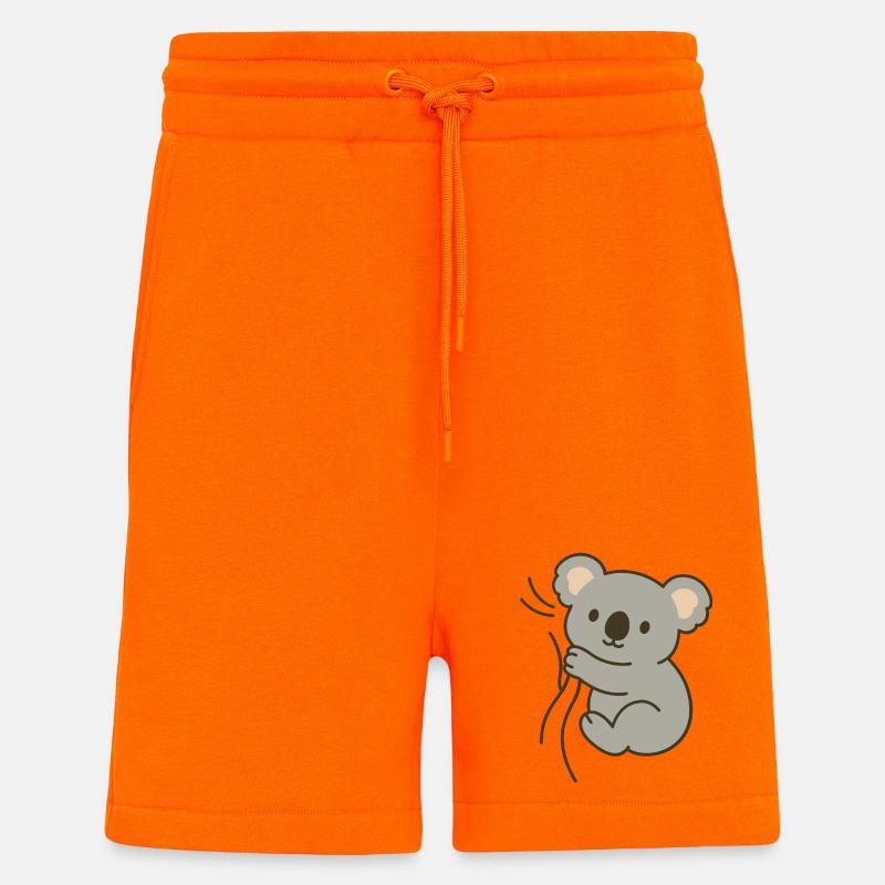 Kuschel-Koala - Shorts - made by SPREAD - SUNSET ORANGE