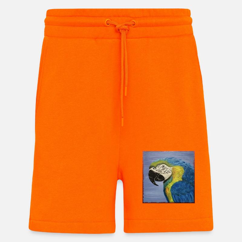 Ara Papagei - Shorts - made by SPREAD - SUNSET ORANGE