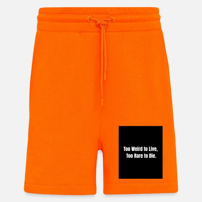 Zu selten – Stolz, anders zu sein - Shorts - made by SPREAD - SUNSET ORANGE
