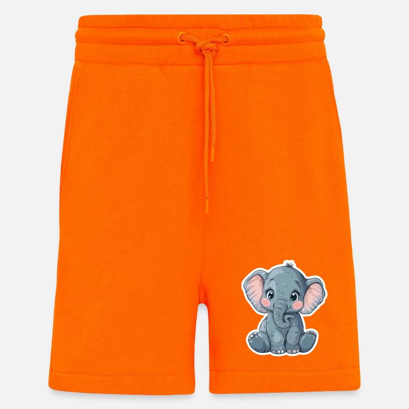 Elefant - Shorts - made by SPREAD - SUNSET ORANGE