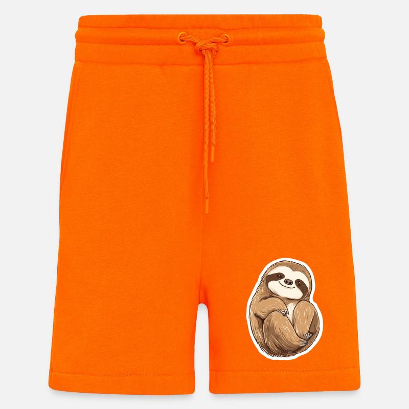 Faultier - Shorts - made by SPREAD - SUNSET ORANGE