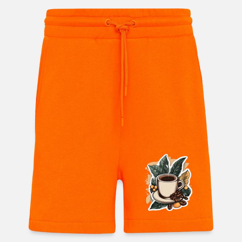Kaffee - Shorts - made by SPREAD - SUNSET ORANGE
