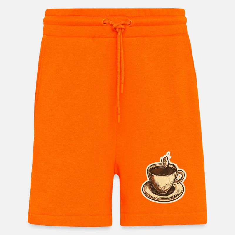 Kaffee - Shorts - made by SPREAD - SUNSET ORANGE